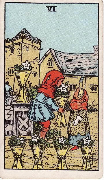 Six of Cups tarot card