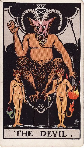 The Devil tarot card