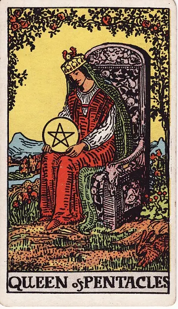 Queen of Pentacles tarot card