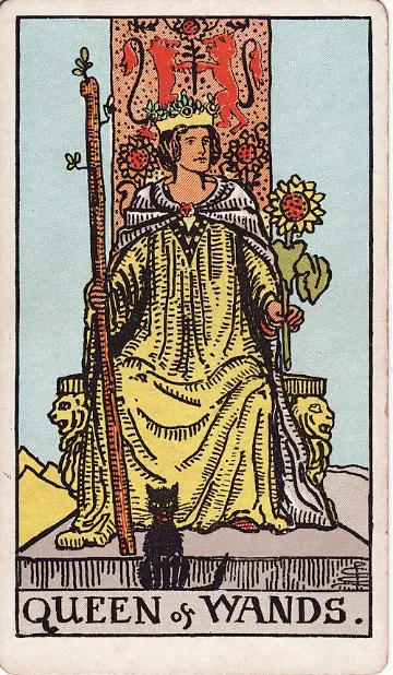 Queen of Wands tarot card