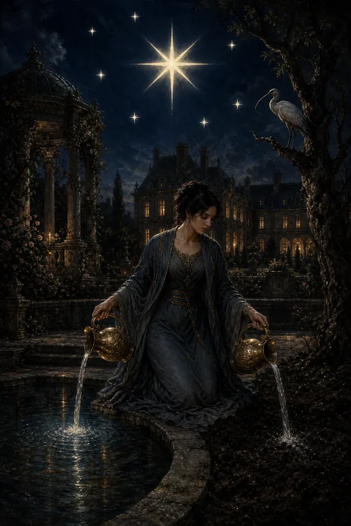 The Star in the Gothic Romance tarot deck